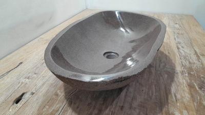 Rivierstenen waskom RXXL2503722, 71x40x15 cm