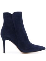 Gianvito Rossi bottines Levy 85mm - Bleu - thumbnail