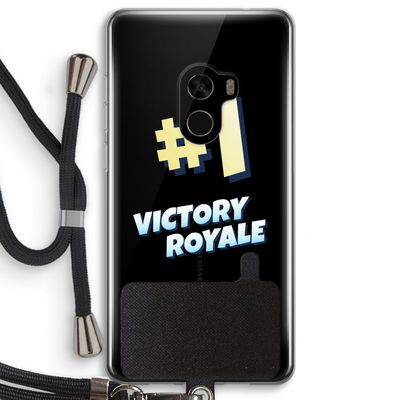 Victory Royale: Xiaomi Mi Mix 2 Transparant Hoesje met koord