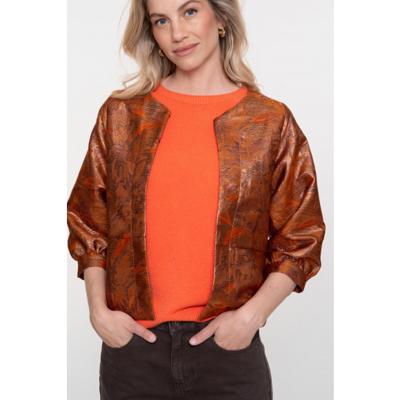 Geisha - Burned orange | unisex | Jasje | burned orange | S | regular | Kamst mode