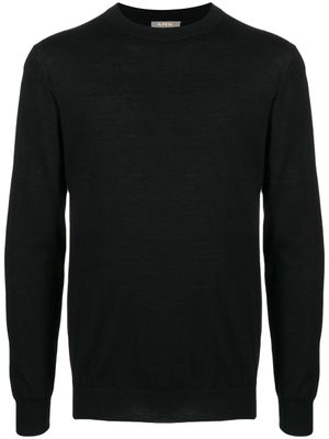N.Peal pull en cachemire à col rond - Noir