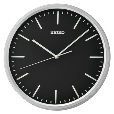 Seiko QHA009S Wandklok Kunststof wit 30,5 x 4,2 cm