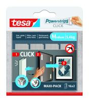 Kleefstip tesa powerstrips click medium 16 paar wt | 6 stuks