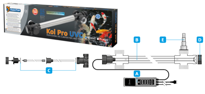 Koi Pro RVS UV Quarts O ring (variant 2019 en later)