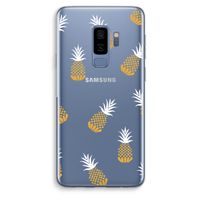 Ananasjes: Samsung Galaxy S9 Plus Transparant Hoesje