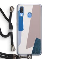Lapis: Samsung Galaxy A40 Transparant Hoesje met koord Lapis: Samsung Galaxy A40 Transparant Hoesje met koord