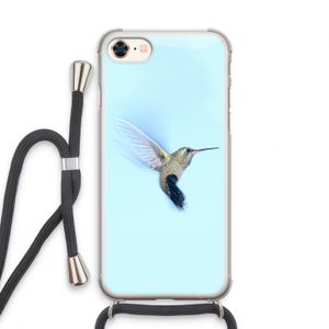 Kolibri: iPhone 7 Transparant Hoesje met koord
