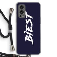 Biest: OnePlus Nord 2 5G Transparant Hoesje met koord