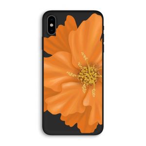 Orange Ellila flower: iPhone XS Biologisch afbreekbaar hoesje