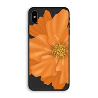 Orange Ellila flower: iPhone XS Biologisch afbreekbaar hoesje