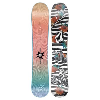Nitro Alternator X Volcom Snowboard Multicolor 157