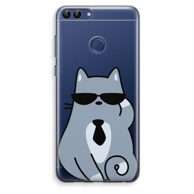 Cool cat: Huawei P Smart (2018) Transparant Hoesje