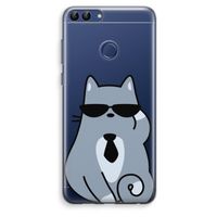 Cool cat: Huawei P Smart (2018) Transparant Hoesje Cool cat: Huawei P Smart (2018) Transparant Hoesje