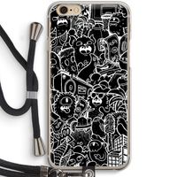 Vexx Black City : iPhone 6 / 6S Transparant Hoesje met koord