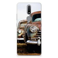 Nokia 2.4 | Siliconen hoesje | met foto Vintage Auto