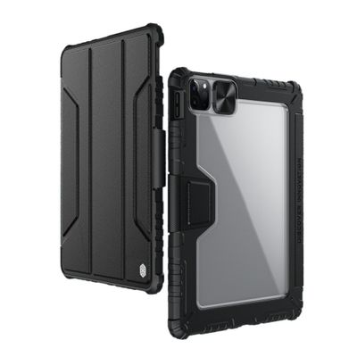 Nillkin - Armor Sleepcover Stand hoes - iPad Pro 11 inch (2020) / iPad Air (2022 / 2020) - Zwart