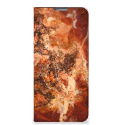 OPPO Reno8 Lite | Standcase | Marmer Bruin