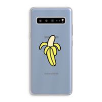 Banana: Samsung Galaxy S10 5G Transparant Hoesje