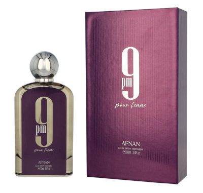 Afnan 9 PM Pour Femme Eau de Parfum Spray 100 ml Dames