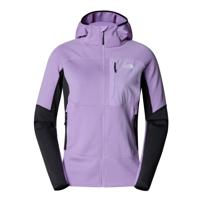 The North Face Stormgap Powergrid Hoodie Fleece Dames Lite Lilac - Asphalt Grey M