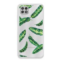 Lange bladeren: Samsung Galaxy A22 4G Transparant Hoesje