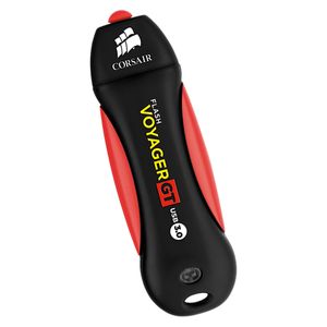 Corsair Voyager GT USB flash drive 256 GB USB Type-A 3.2 Gen 1 (3.1 Gen 1) Zwart, Rood