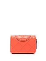 Tory Burch portefeuille en cuir à logo embossé - Orange - thumbnail