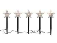 Svenska Living Tuinstekerset 5-delig led ster + timer