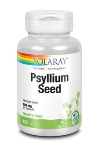 Solaray Psyllium zaad 750mg (100 vega caps)