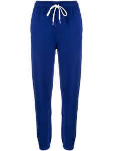 Polo Ralph Lauren pantalon de jogging à logo Polo Pony brodé - Bleu