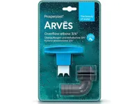 Overloopbocht 3/4' RCANS2 Arves - licht grijs