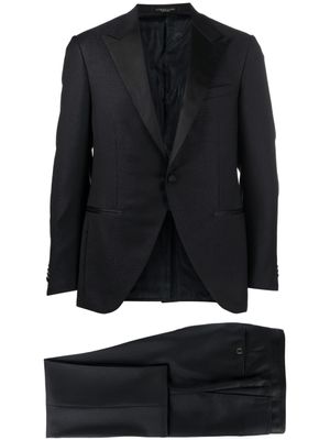 Corneliani veste de smoking à simple boutonnage - Bleu