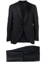 Corneliani veste de smoking à simple boutonnage - Bleu