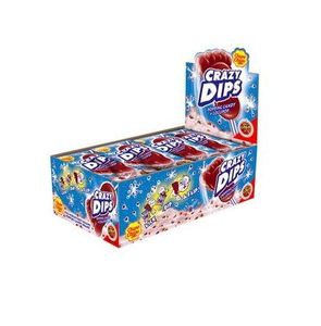 Chupa Chups Chupa Chups - Crazy Dips Cola Lolly + Knetter 24 Stuks