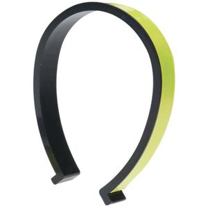 Reflecterende broek clip/band - neon geel - 22 cm - hardlopen/fietsen