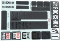 ROCKSHOX Decal set stealth