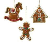 Hanger polyester l1b13h8 cm multi a3 II kerst - Decoris Hanger polyester l1b13h8 cm multi a3 II kerst - Decoris