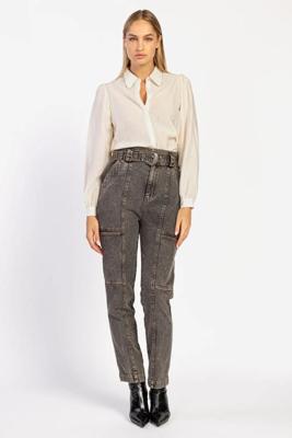 Aaiko Broek Bibi Denim | Grey