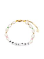 Sporty & Rich bracelet de perles à breloques Healthy - Pearl