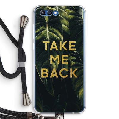 Take me back: Honor 10 Transparant Hoesje met koord