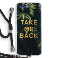 Take me back: Honor 10 Transparant Hoesje met koord