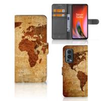 OnePlus Nord 2 5G | Flip Cover | Wereldkaart