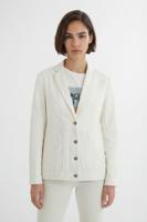 Hybride denim blazer - WHITE - 46
