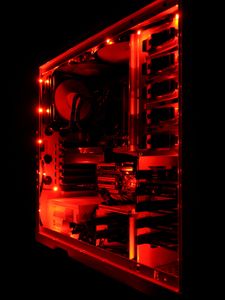 NZXT Flexlights CB-LED20-OR 24x Orange LED Sleeve - 2m