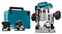 Makita accu boven- en kantenfrees - DRT50ZJX2 - 18V - excl. accu en lader - in Mbox met accessoires - thumbnail