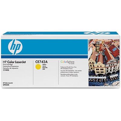 Toner geel CE742A Toner
