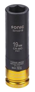 Dop 1/2", kracht met vast moment 19mm 3310319