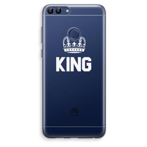 King zwart: Huawei P Smart (2018) Transparant Hoesje