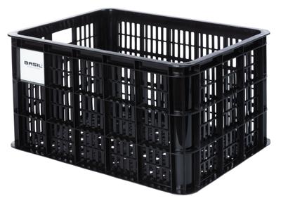 Basil Gerecyclede fietskrat m 29.5 liter 33 x 44 x 27 cm - zwart