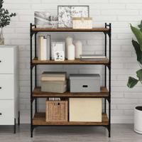 Boekenplank Bord 4 pcs Bruin 100 x 40 x 1.5cm Spaanplaat